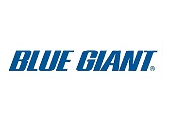 A blue giant logo is shown.